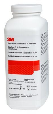 3m? rappaport-vassilidias r10培養(yǎng)基 bp0288500，500 g，1件裝